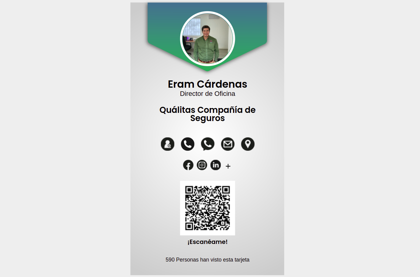 Digital Business Card Platform